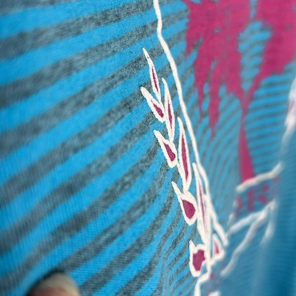 Vintage Single Stitch 90s Palm Springs California Graphic Spell Out T Shirt - Picture 6 of 13